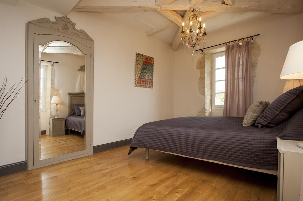 קונדום Maison D'Hotes De Charme Les Bruhasses חדר תמונה